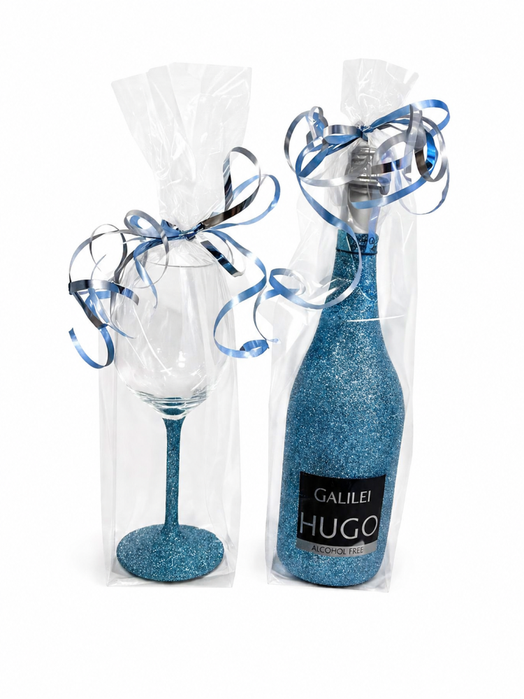 Banner for the Giftset wijnfles en glas category
